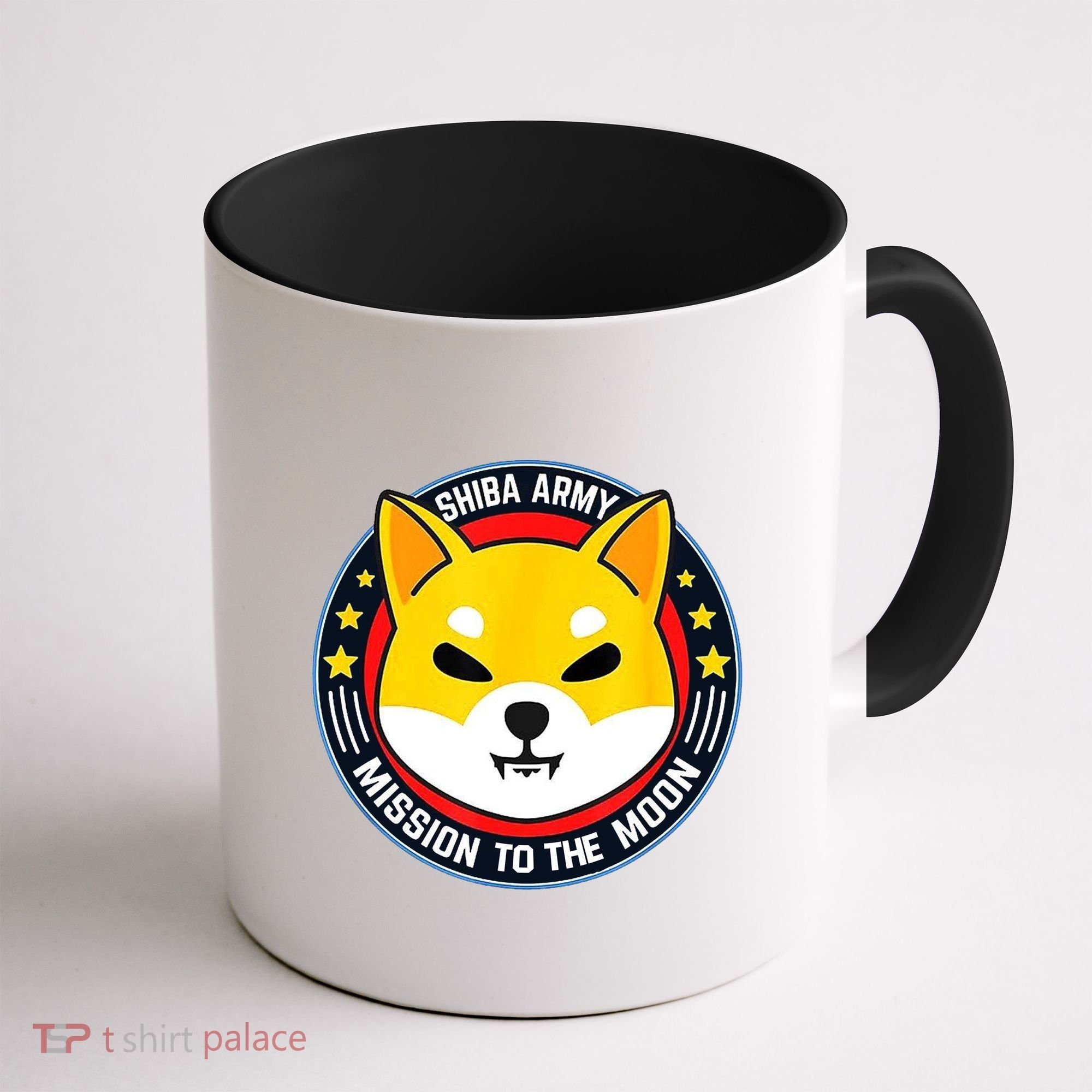 Shiba Army Mission To The Moon Coffee Mug