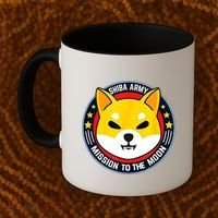 Shiba Army Mission To The Moon Coffee Mug thumb 2
