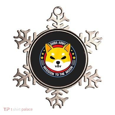 Shiba Army Mission To The Moon Ornament