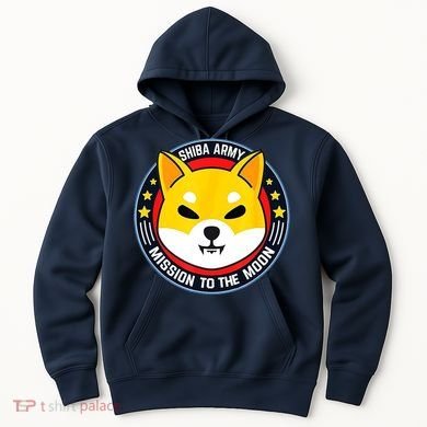 Shiba Army Mission To The Moon Hoodie