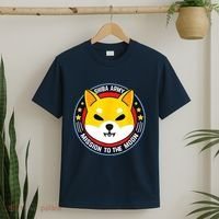 Shiba Army Mission To The Moon T-Shirt thumb 2