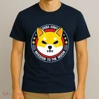 Shiba Army Mission To The Moon T-Shirt thumb 3