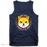 Shiba Army Mission To The Moon Tank Top thumb 0