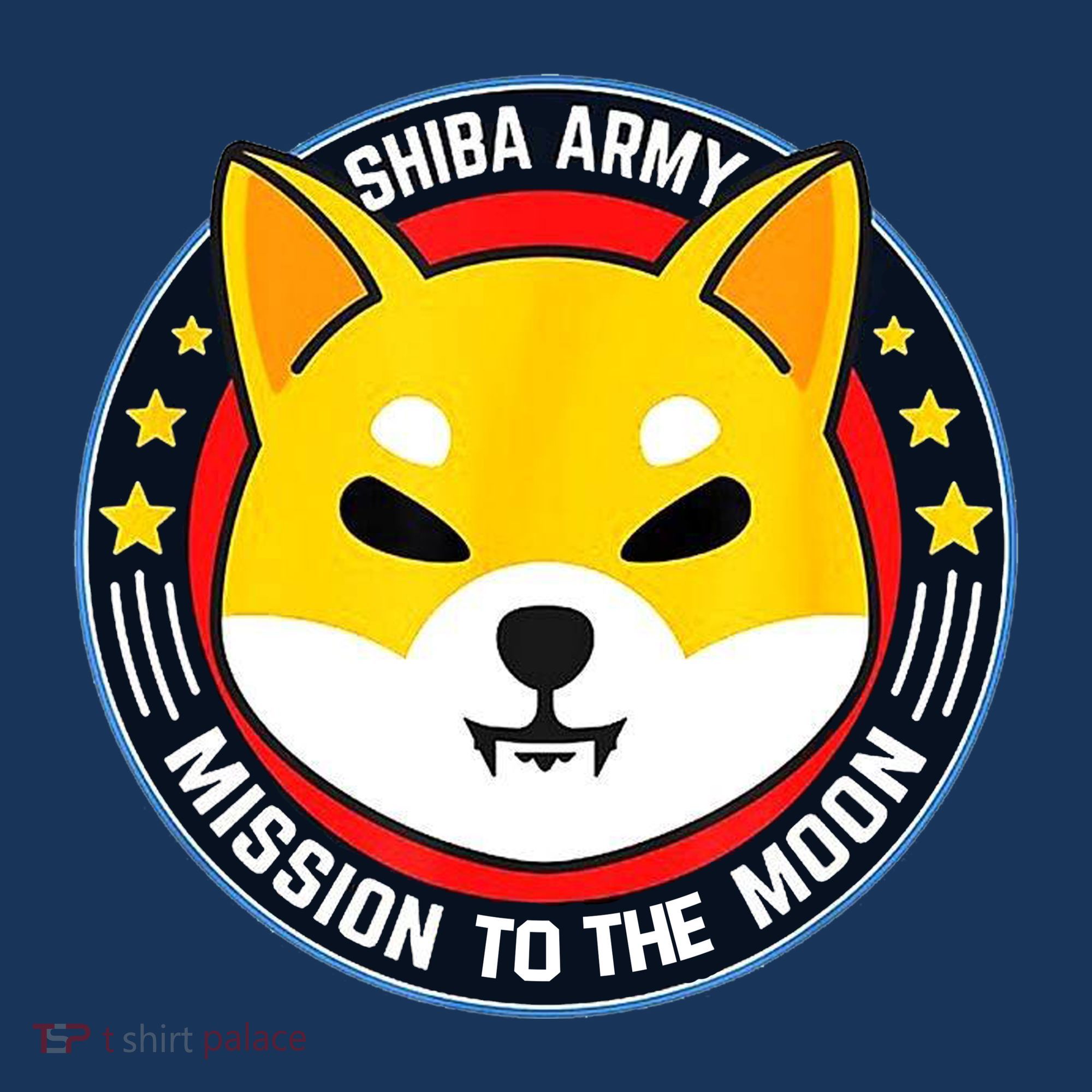 Shiba Army Mission To The Moon Visor