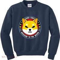 Shiba Army Mission To The Moon Kids Sweatshirt thumb 0
