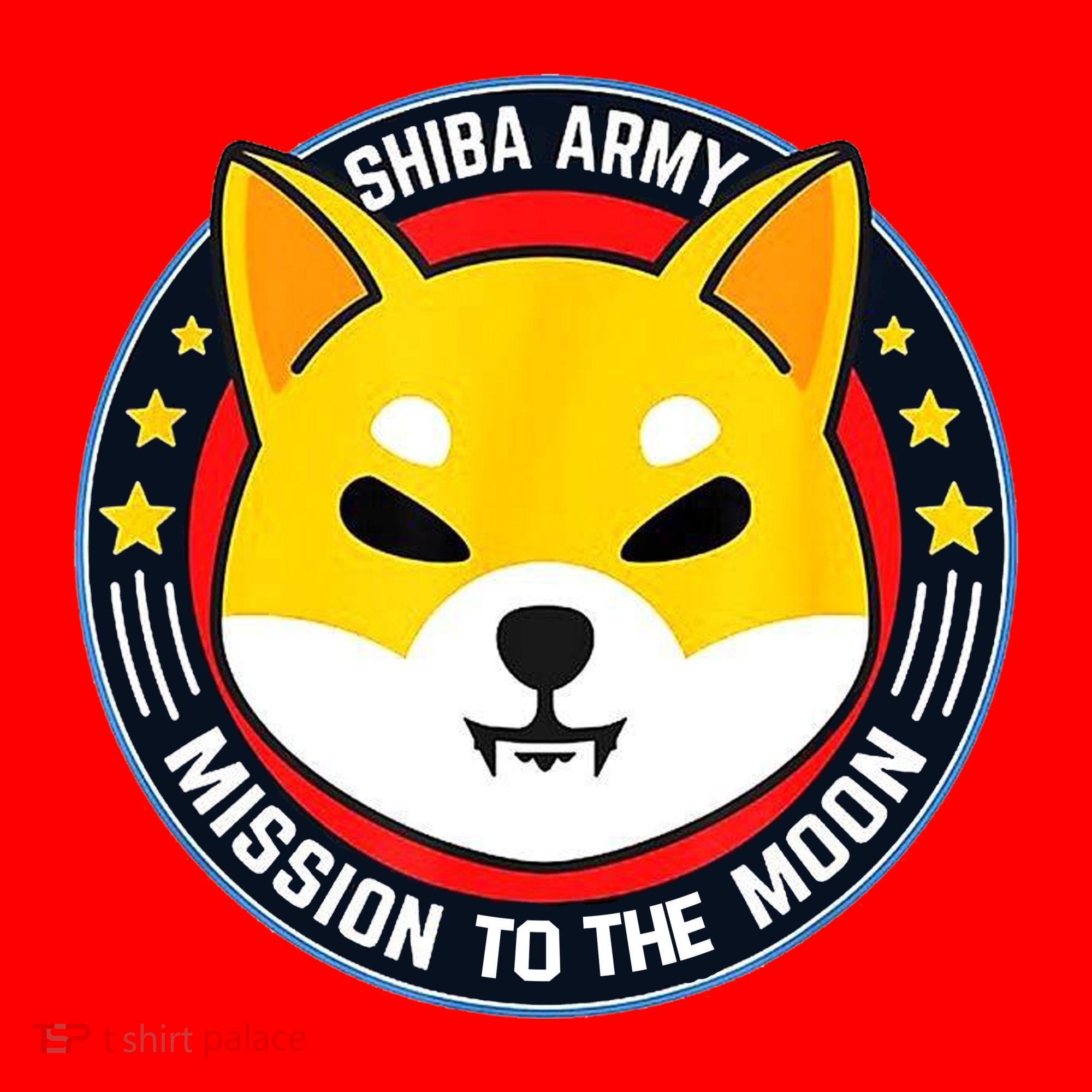 Shiba Army Mission To The Moon Santa Hat