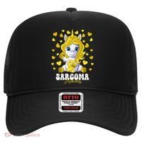 Sarcoma Awareness Month Yellow Ribbon Unicorn Great Gift Hat thumb 0