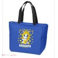 Sarcoma Awareness Month Yellow Ribbon Unicorn Great Gift Tote Bag thumb 3