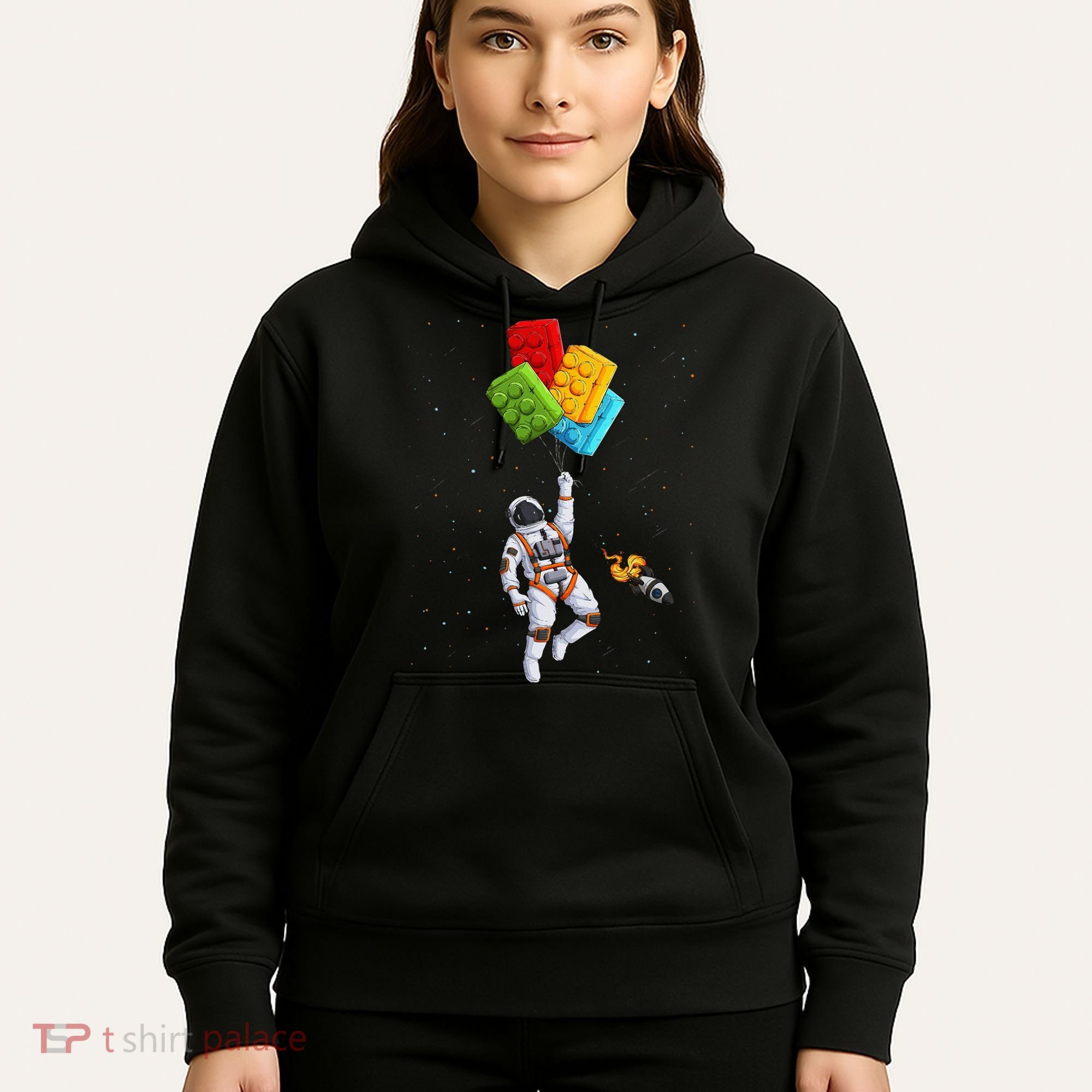 Space Astronaut Master Builder Hoodie