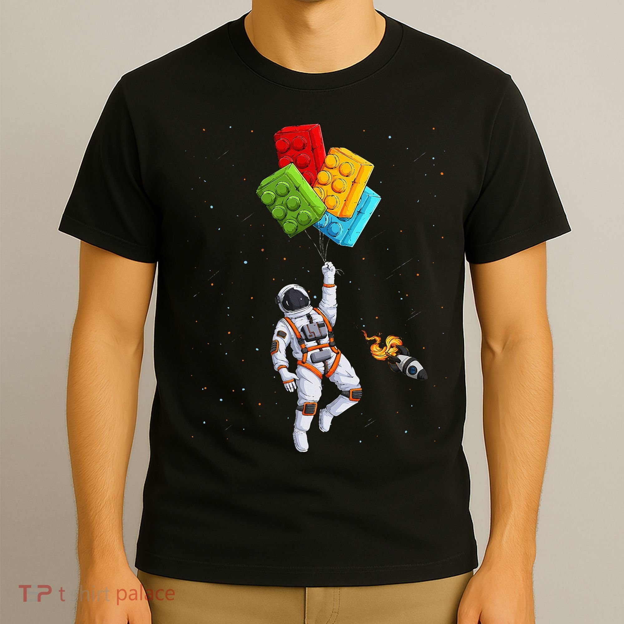 Space Astronaut Master Builder T-Shirt