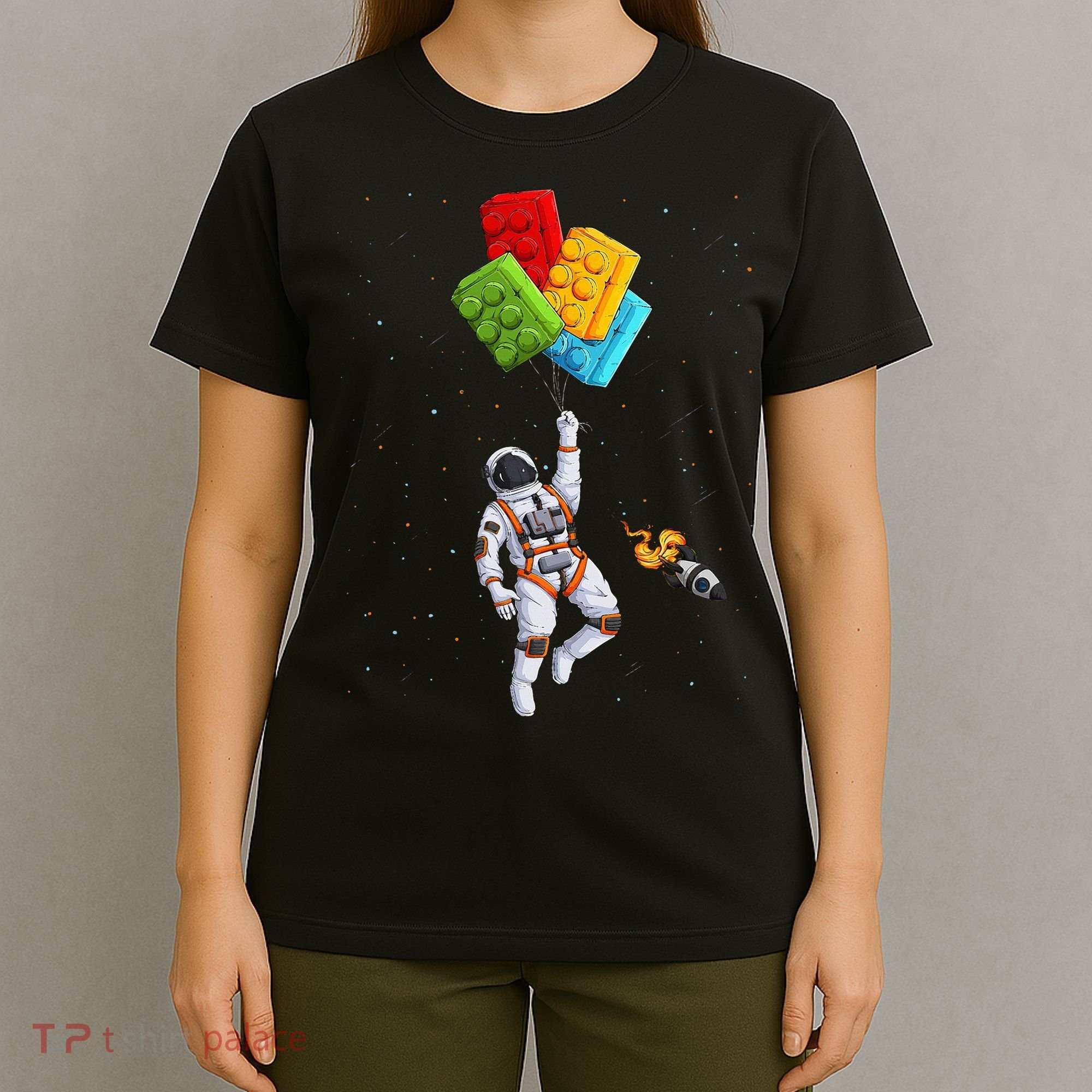 Space Astronaut Master Builder T-Shirt