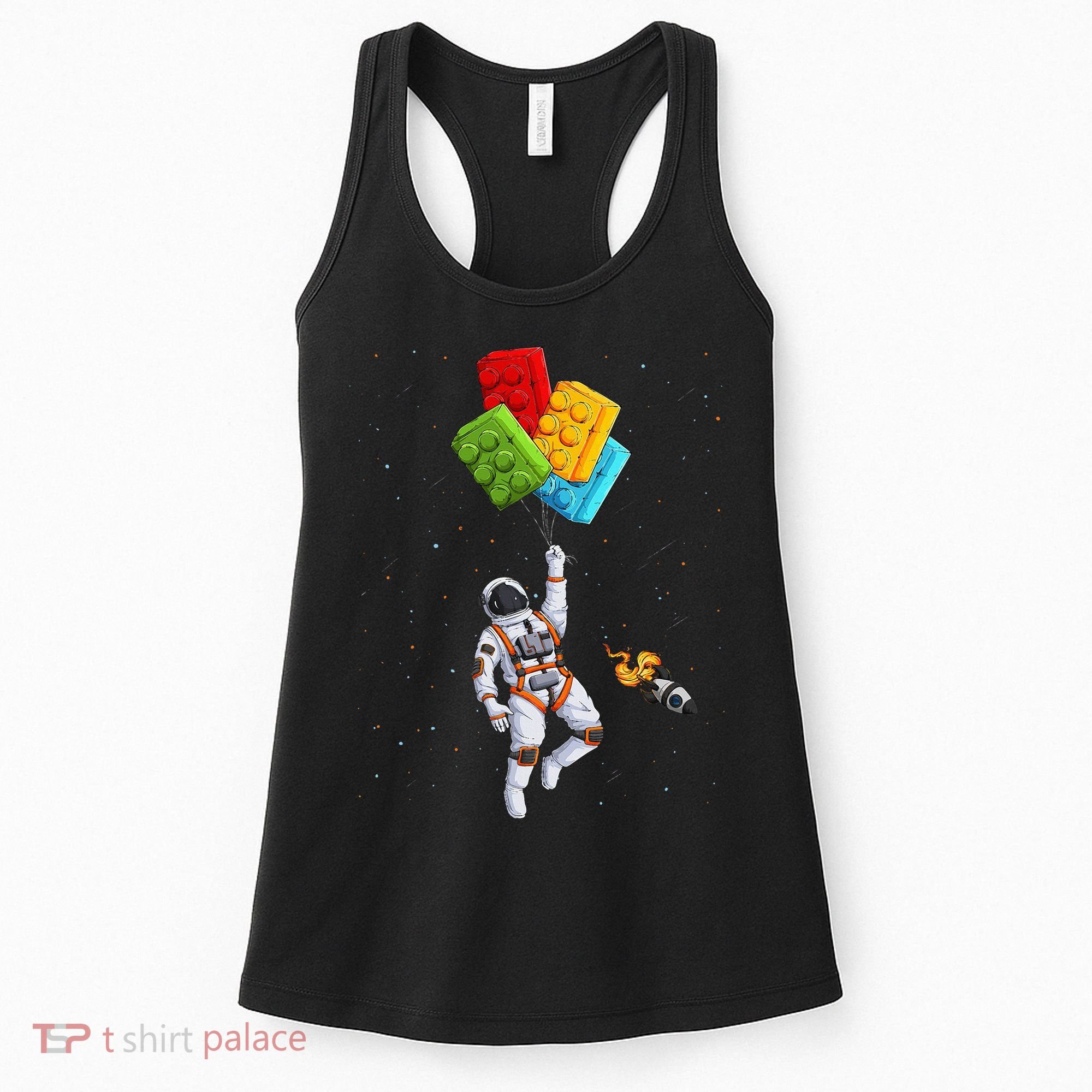 Space Astronaut Master Builder Women's Tank Top
