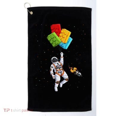 Space Astronaut Master Builder Golf Towel