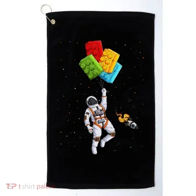 Space Astronaut Master Builder Golf Towel