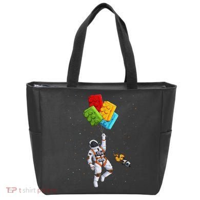 Space Astronaut Master Builder Tote Bag