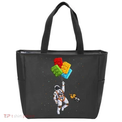 Space Astronaut Master Builder Tote Bag