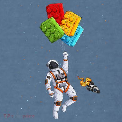 Space Astronaut Master Builder Garment-Dyed Sweatshirt