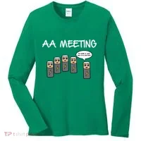 Summerhaysbros Aa Meeting Women's Long Sleeve Shirt thumb 0