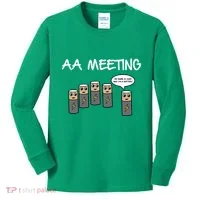 Summerhaysbros Aa Meeting Kids Long Sleeve Shirt thumb 0