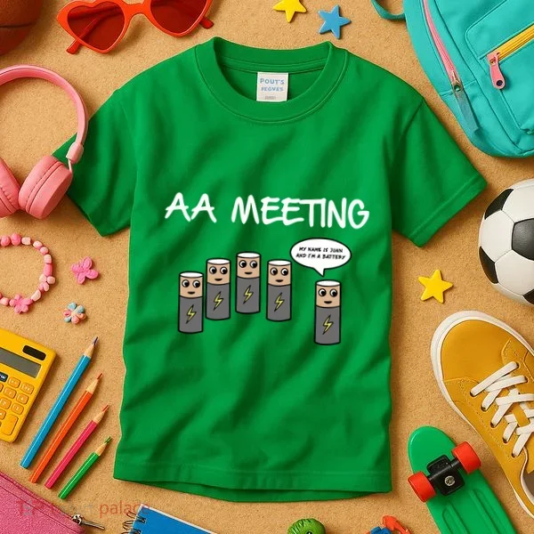 Summerhaysbros Aa Meeting Kids T-Shirt
