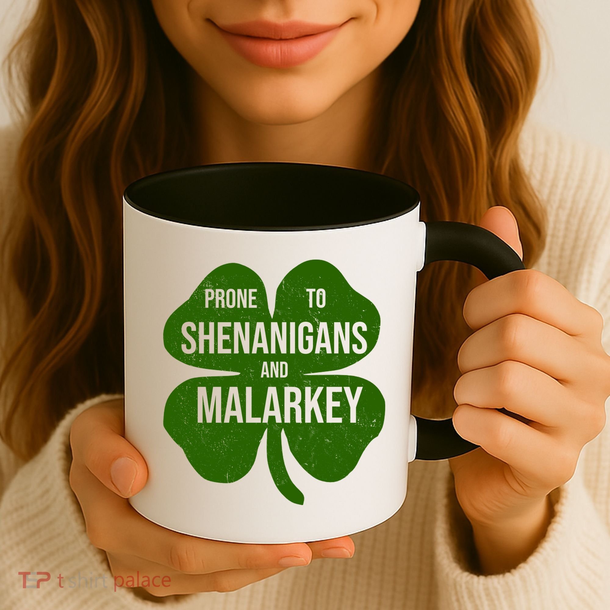 Shenanigans And Malarkey Funny St Patrick's Day Coffee Mug