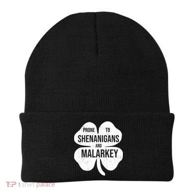 Shenanigans And Malarkey Funny St Patrick's Day Beanie
