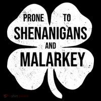 Shenanigans And Malarkey Funny St Patrick's Day Women's Hoodie thumb 2