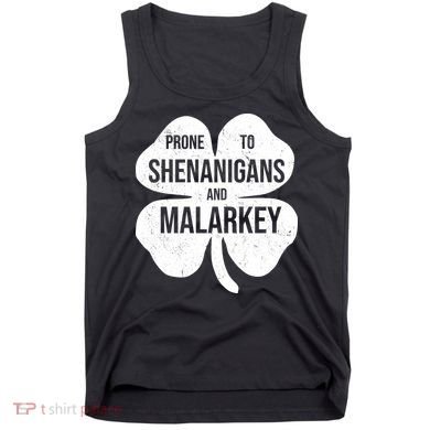 Shenanigans And Malarkey Funny St Patrick's Day Tank Top