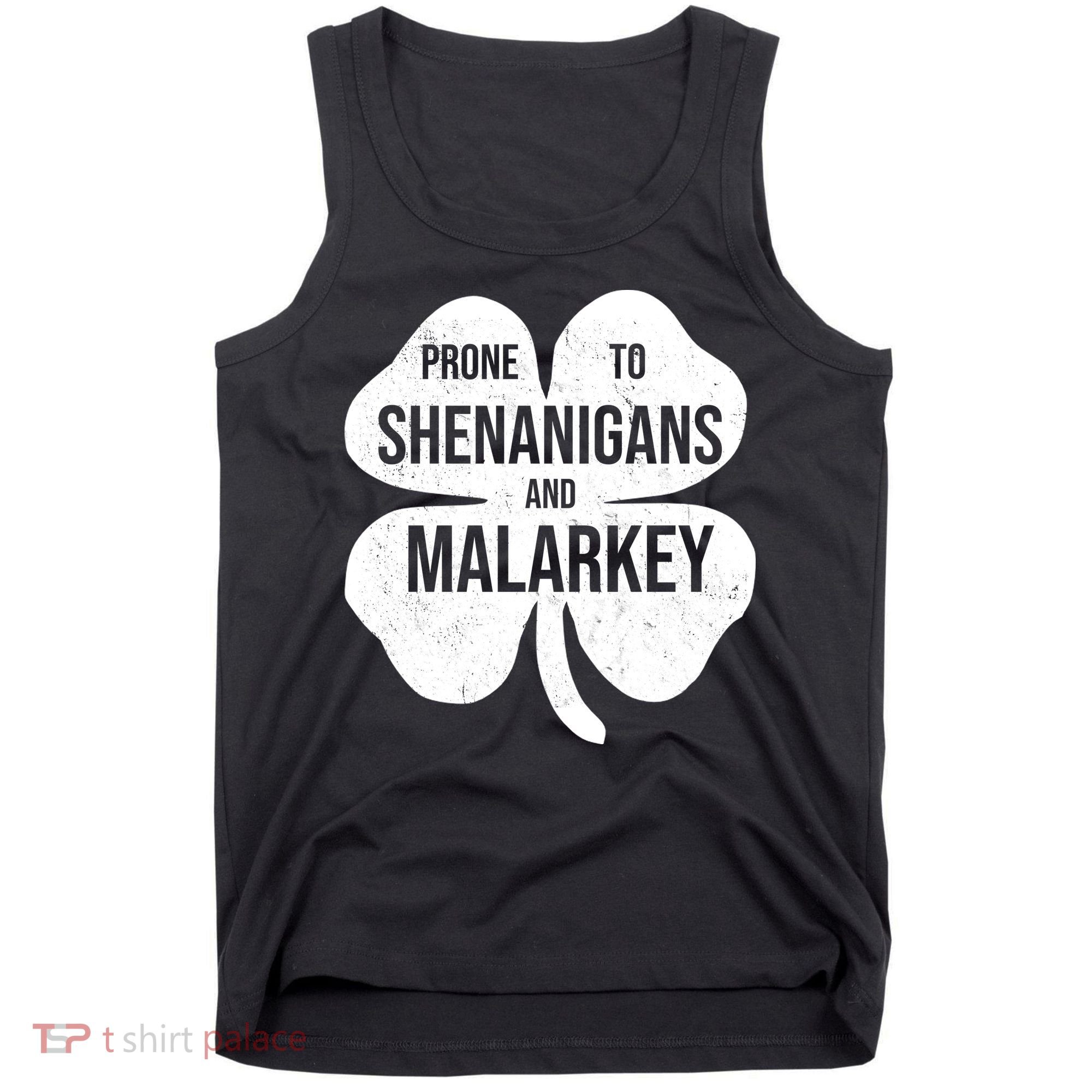 Shenanigans And Malarkey Funny St Patrick's Day Tank Top
