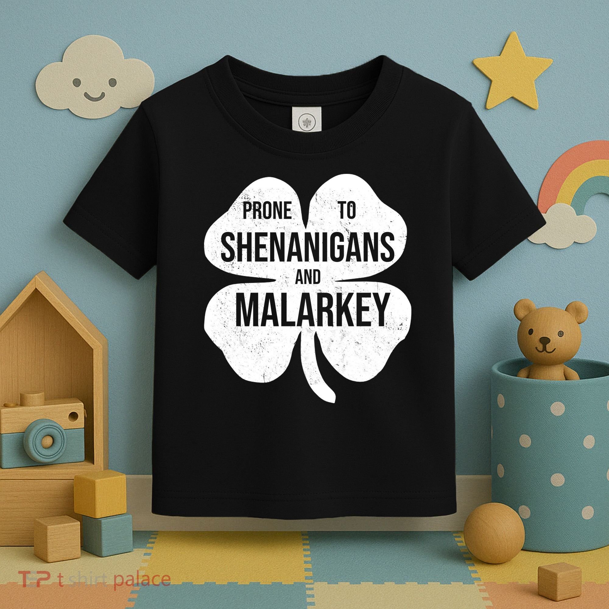 Shenanigans And Malarkey Funny St Patrick's Day Toddler T-Shirt