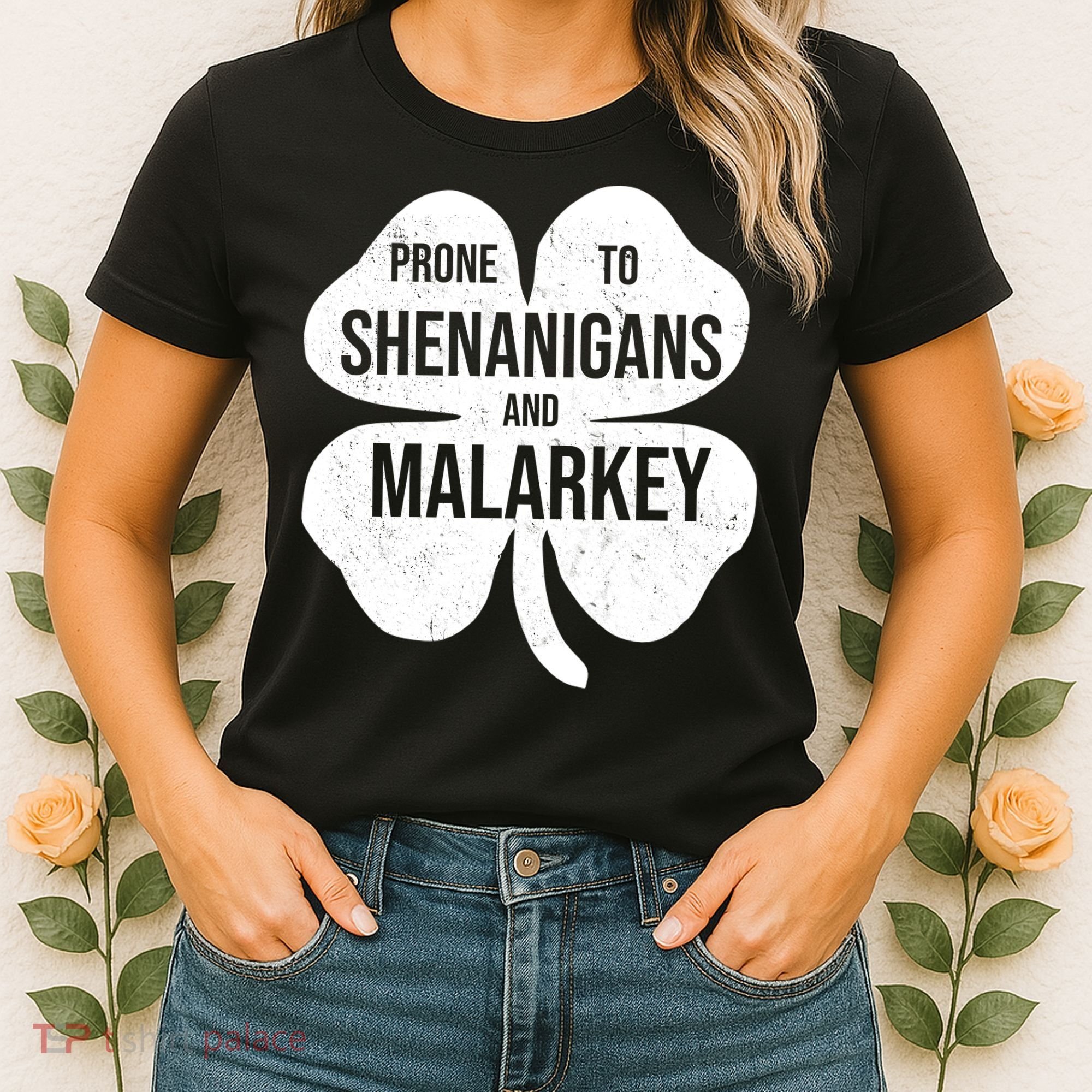 Shenanigans And Malarkey Funny St Patrick's Day Women's T-Shirt