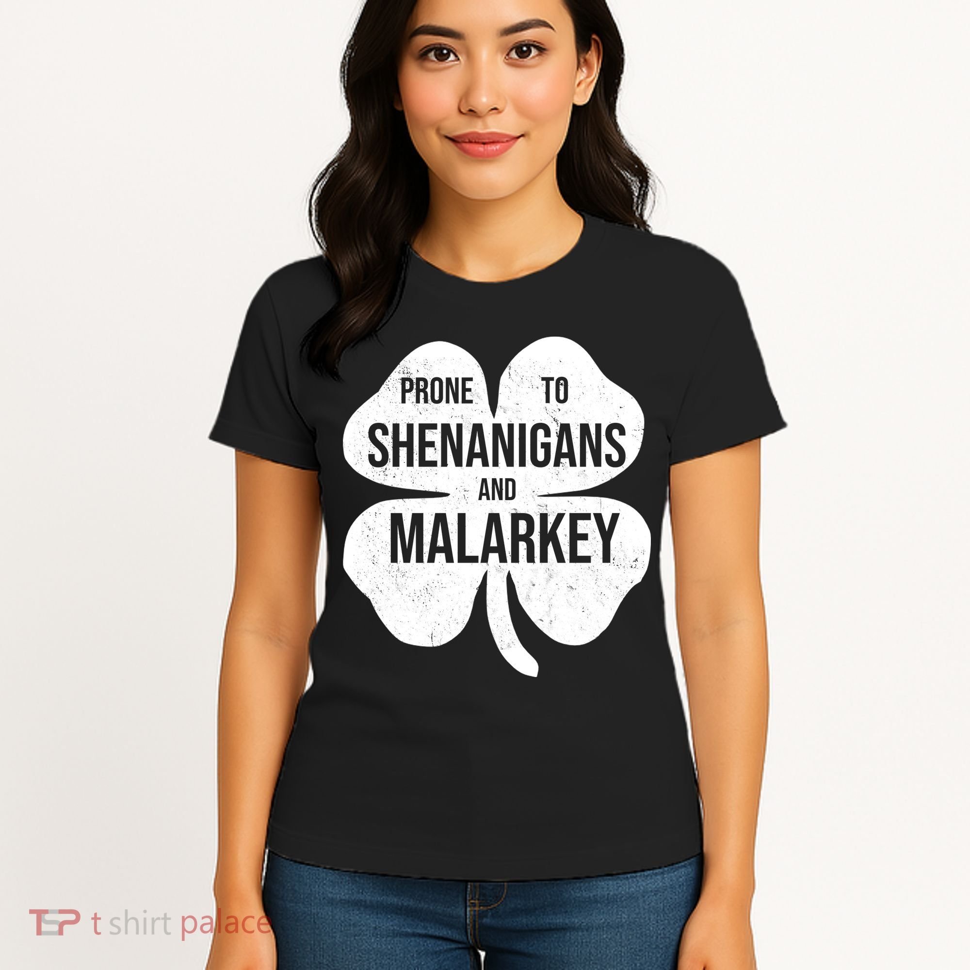 Shenanigans And Malarkey Funny St Patrick's Day Women's T-Shirt