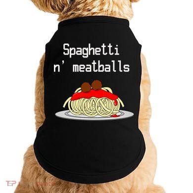 Spaghetti And Meatballs Spaghetti And Meatballs Cool Gift Doggie Tank