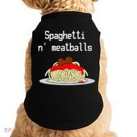 Spaghetti And Meatballs Spaghetti And Meatballs Cool Gift Doggie Tank thumb 0