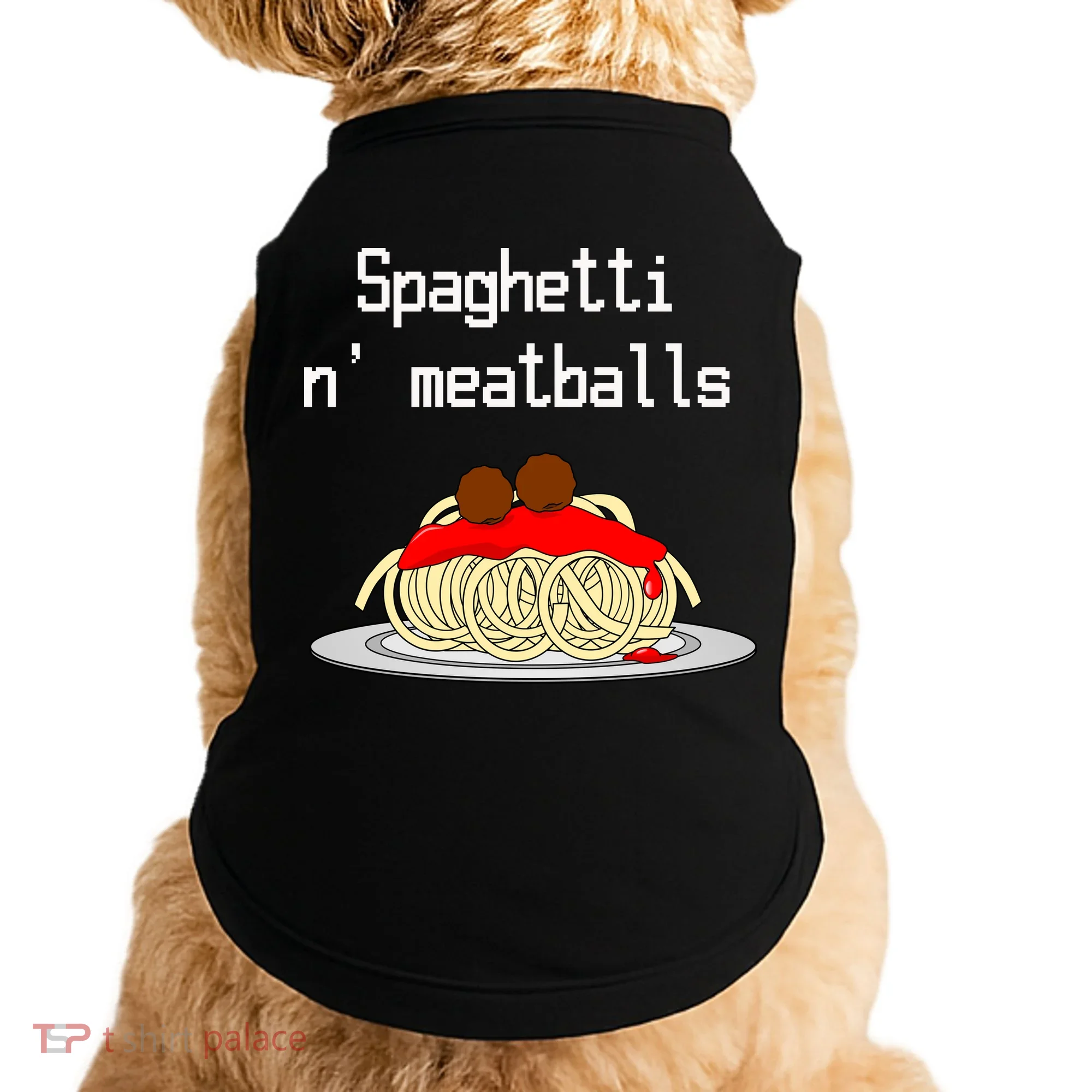 Spaghetti And Meatballs Spaghetti And Meatballs Cool Gift Doggie Tank