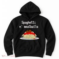 Spaghetti And Meatballs Spaghetti And Meatballs Cool Gift Hoodie thumb 0