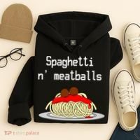 Spaghetti And Meatballs Spaghetti And Meatballs Cool Gift Hoodie thumb 4