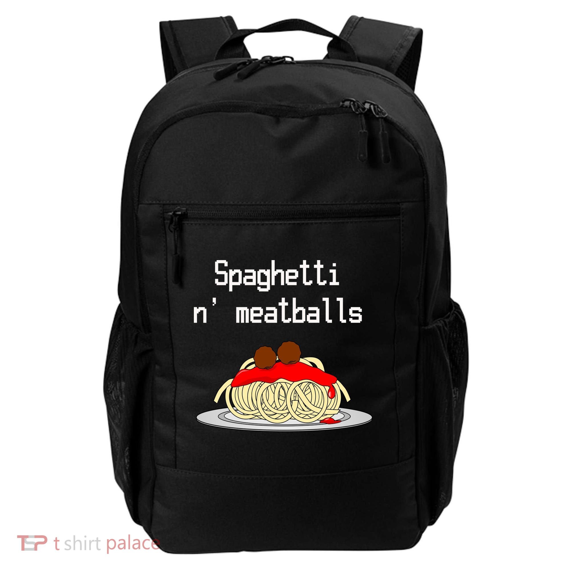 Spaghetti And Meatballs Spaghetti And Meatballs Cool Gift Backpack
