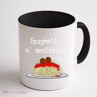 Spaghetti And Meatballs Spaghetti And Meatballs Cool Gift Coffee Mug thumb 1