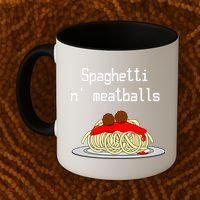 Spaghetti And Meatballs Spaghetti And Meatballs Cool Gift Coffee Mug thumb 2