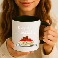 Spaghetti And Meatballs Spaghetti And Meatballs Cool Gift Coffee Mug thumb 3