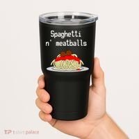 Spaghetti And Meatballs Spaghetti And Meatballs Cool Gift Tumbler thumb 2