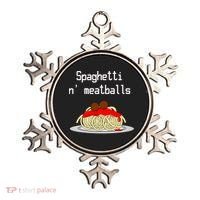 Spaghetti And Meatballs Spaghetti And Meatballs Cool Gift Ornament thumb 0