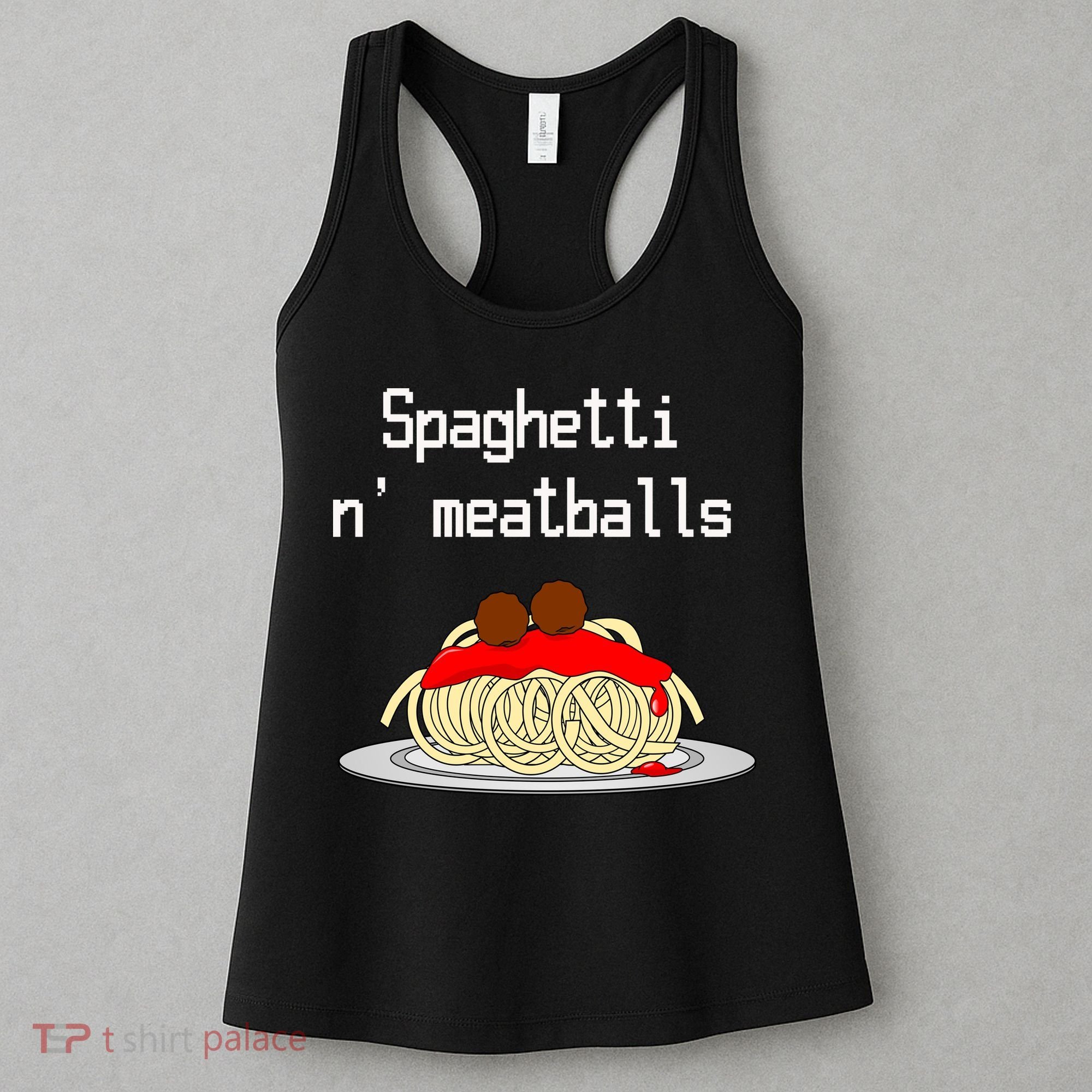 Spaghetti And Meatballs Spaghetti And Meatballs Cool Gift Women's Tank Top