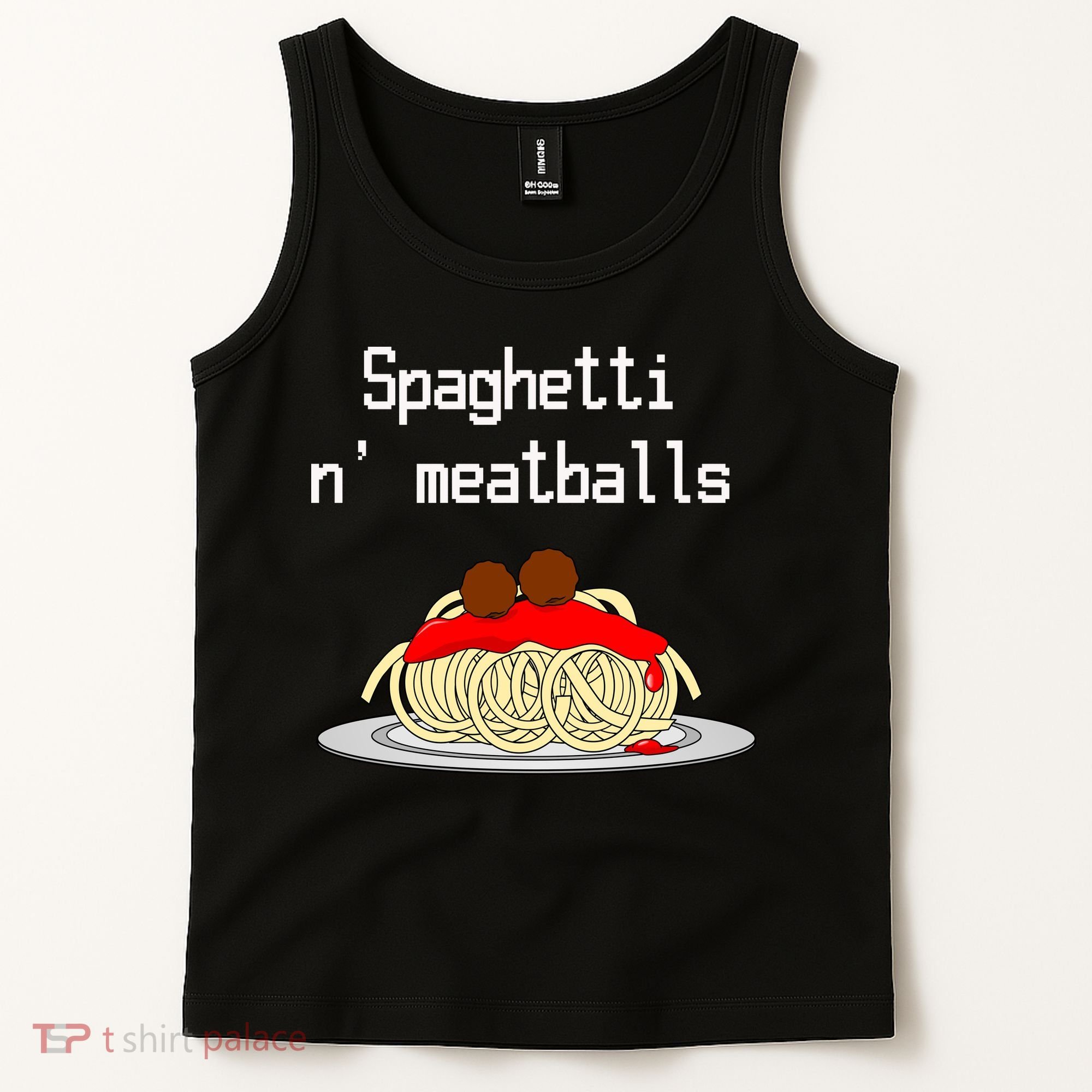 Spaghetti And Meatballs Spaghetti And Meatballs Cool Gift Tank Top