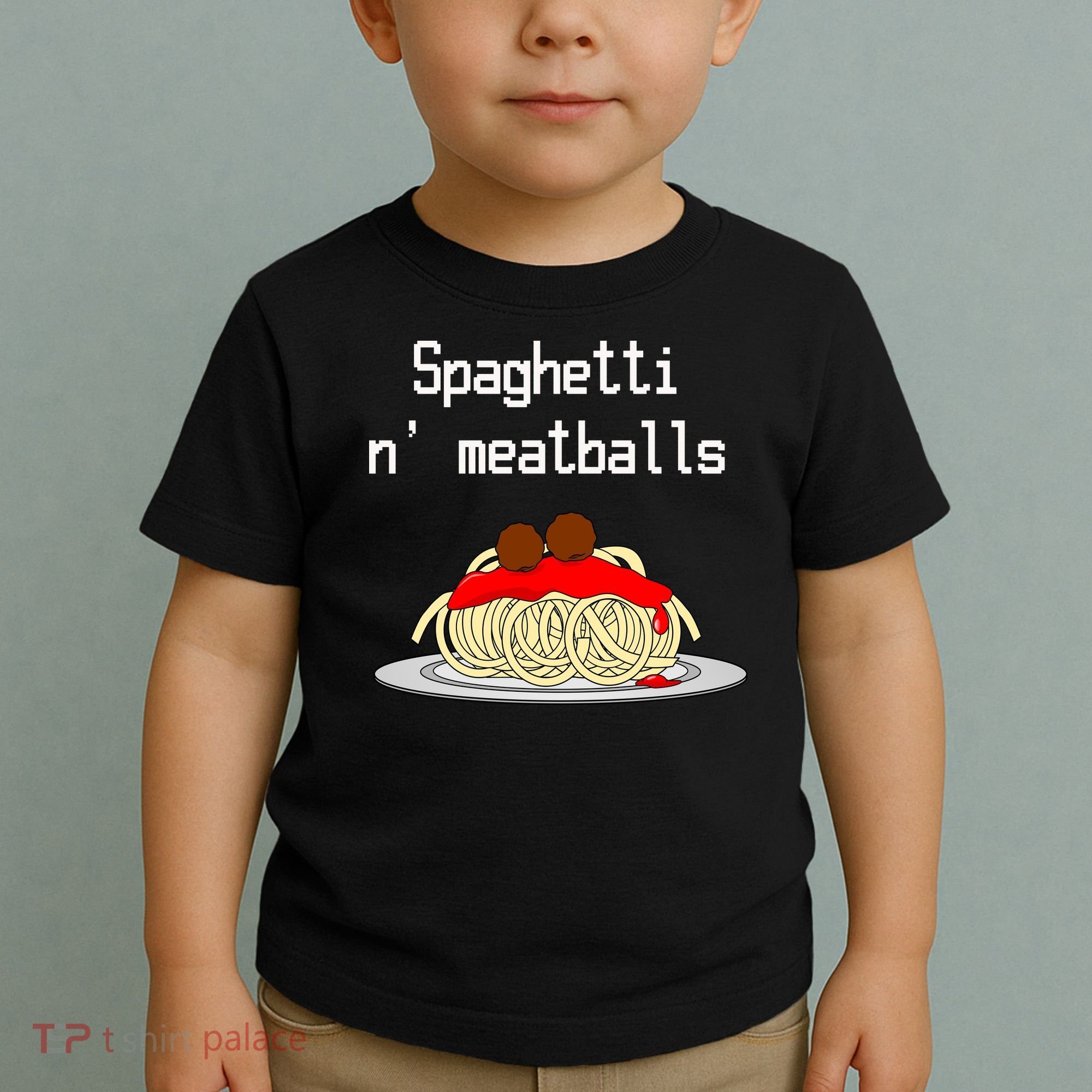 Spaghetti And Meatballs Spaghetti And Meatballs Cool Gift Toddler T-Shirt