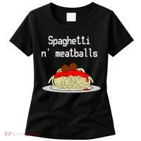 Spaghetti And Meatballs Spaghetti And Meatballs Cool Gift Women's T-Shirt thumb 0