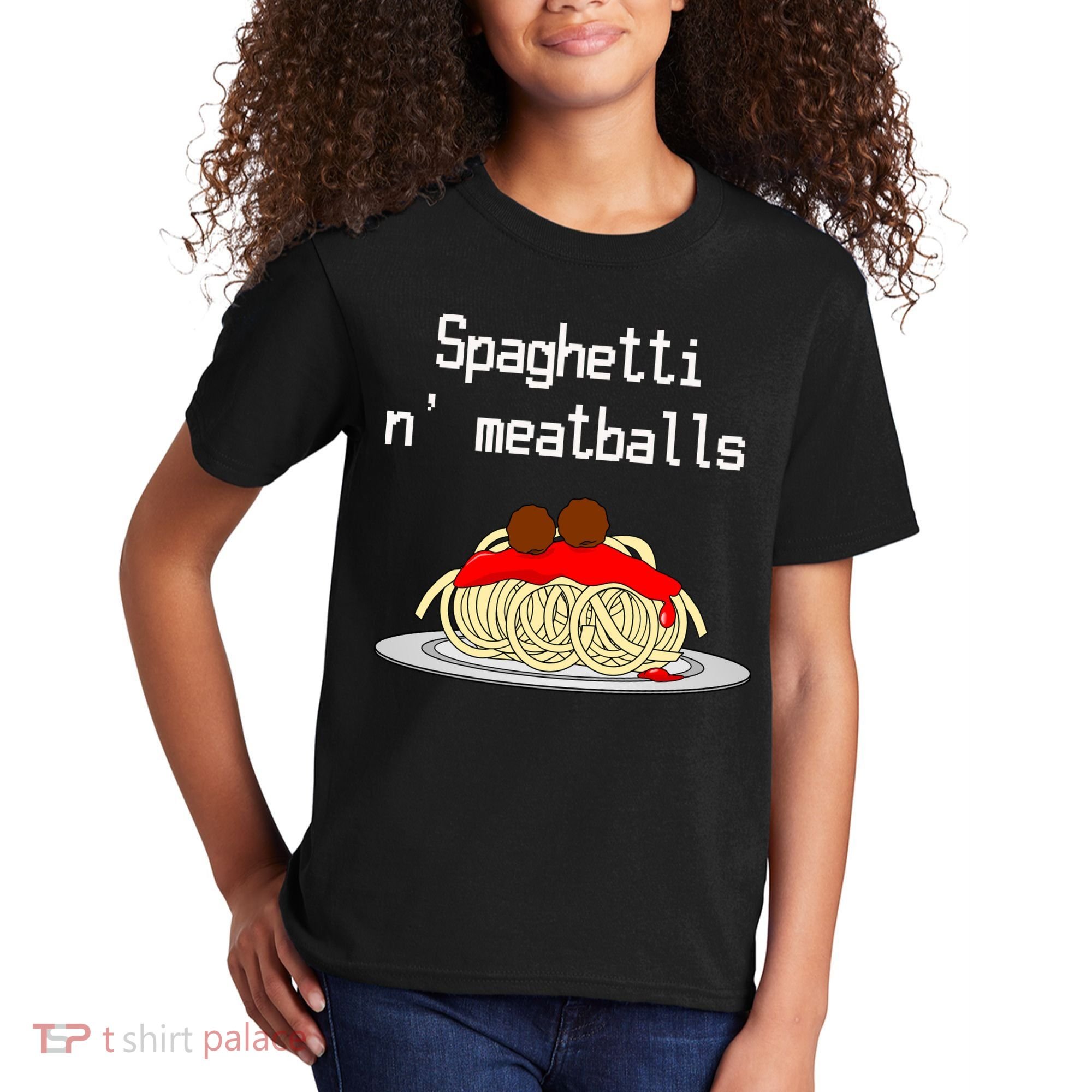 Spaghetti And Meatballs Spaghetti And Meatballs Cool Gift Kids T-Shirt