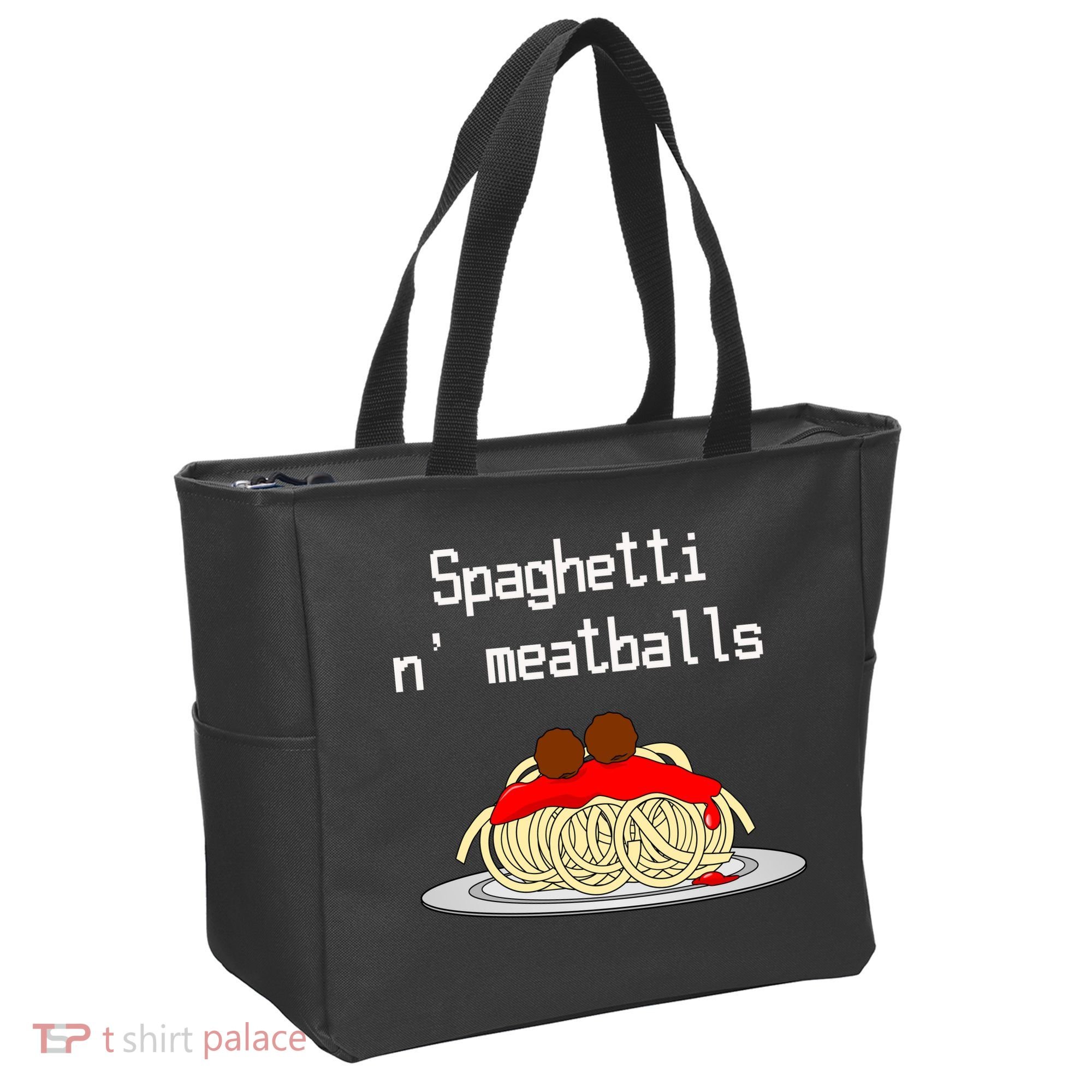 Spaghetti And Meatballs Spaghetti And Meatballs Cool Gift Tote Bag