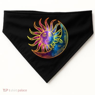 Sun And Moon Mystical Classic USA-Made Doggie Bandana